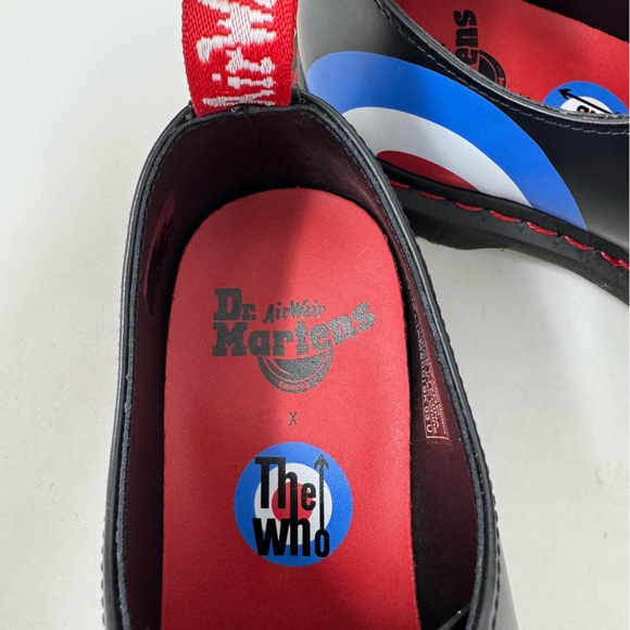 Dr. Martens 19 The Who 1461 Target Black Oxford NEW - Picture 12 of 12